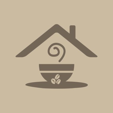 kahve fincanı vektör simgesi