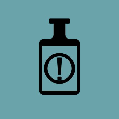 İzole kimya test tüpü