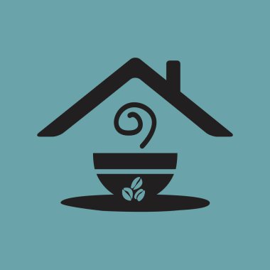 kahve fincanı vektör simgesi