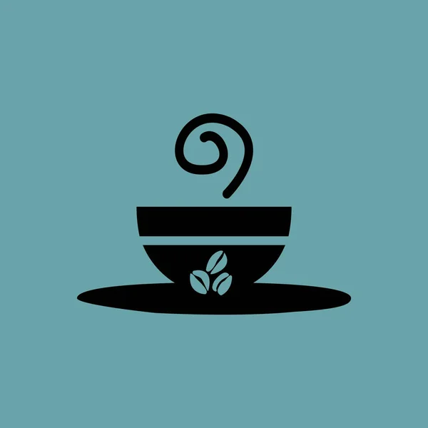 Taza Café Vector Icono — Vector de stock