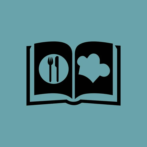 Aşçı Kitap Basit Örnek — Stok Vektör