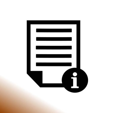 Katalog vektör simgesi basit örnek