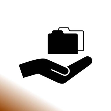 Klasör simgesi basit örnek