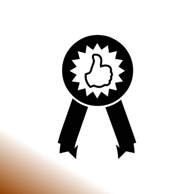 Ekibimizi Ödülü vektör simgesi