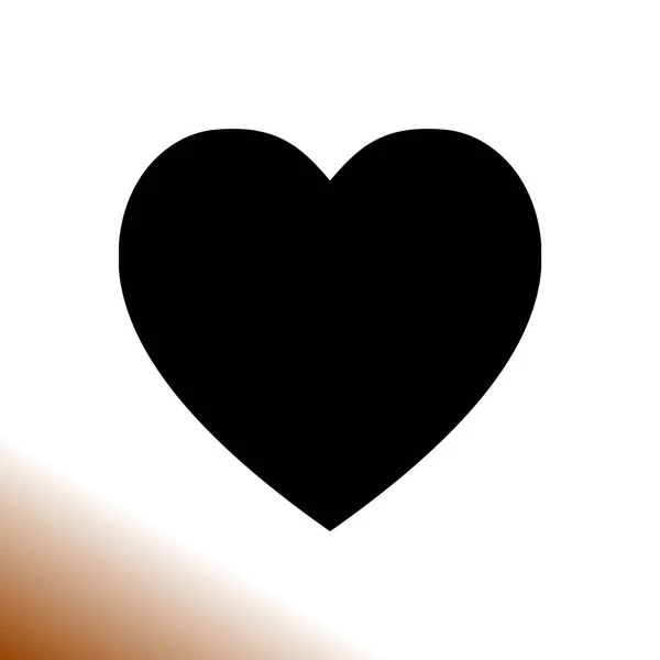 Καρδιά Εικονίδιο Αγάπη Σημάδι — Διανυσματικό Αρχείο