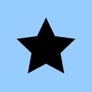 Yıldız simgesi basit örnek