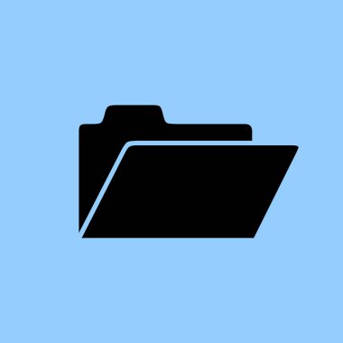 Klasör simgesi basit örnek