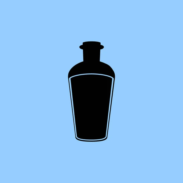 Icono Botella Ilustración Vectorial — Vector de stock