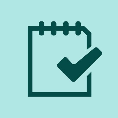 Belge Vektörü Simgesi İllüstrasyonu 