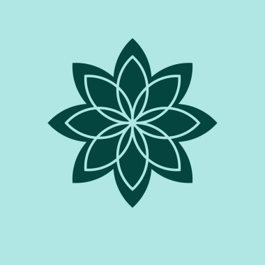 çiçek vektör illüstrasyonu 