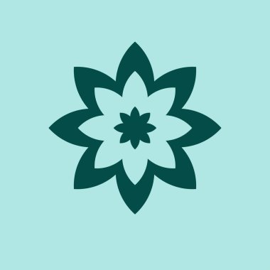 çiçek vektör illüstrasyonu 