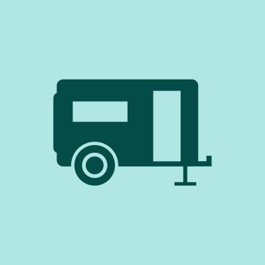 Rekreasyon araç simge tasarlamak 