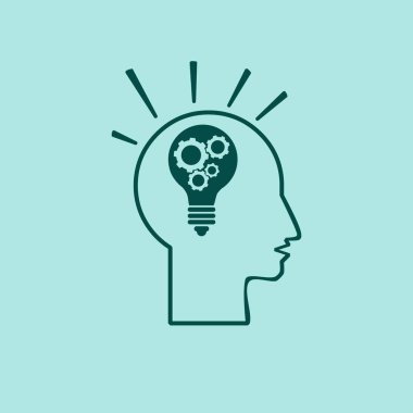 Ekibimizi ampul kavramının, fikir vektör simgesi