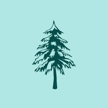 Ladin vektör simge vektör çizim 