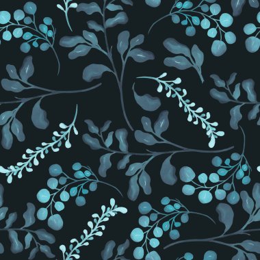 Büyülü suluboya arkaplan için pürüzsüz desen bırak