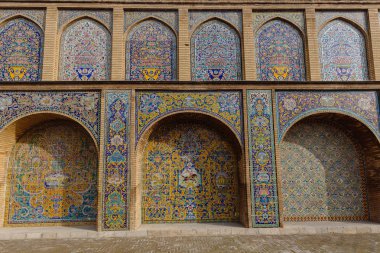 Bir mozaik Gülistan Sarayı, Tahran, Iran