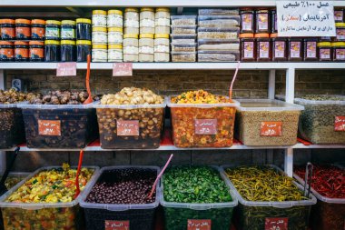 Tahran, Iran'ın Bazaarı gıda