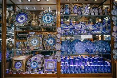Nakş-ı Cihan'ın Bazaarı Isfahan, İran'ın. 