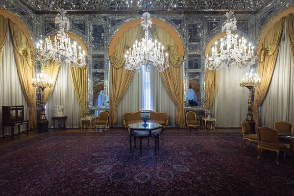 Интерьер дворца Голестан — стоковое фото