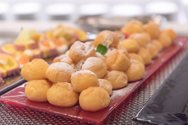 Sigorta primi chouxcream hokkaido fırında üzerinden yüksek kaliteli madde otel Sapporo Japonya Japon Pastane tarafından yapılmıştır.