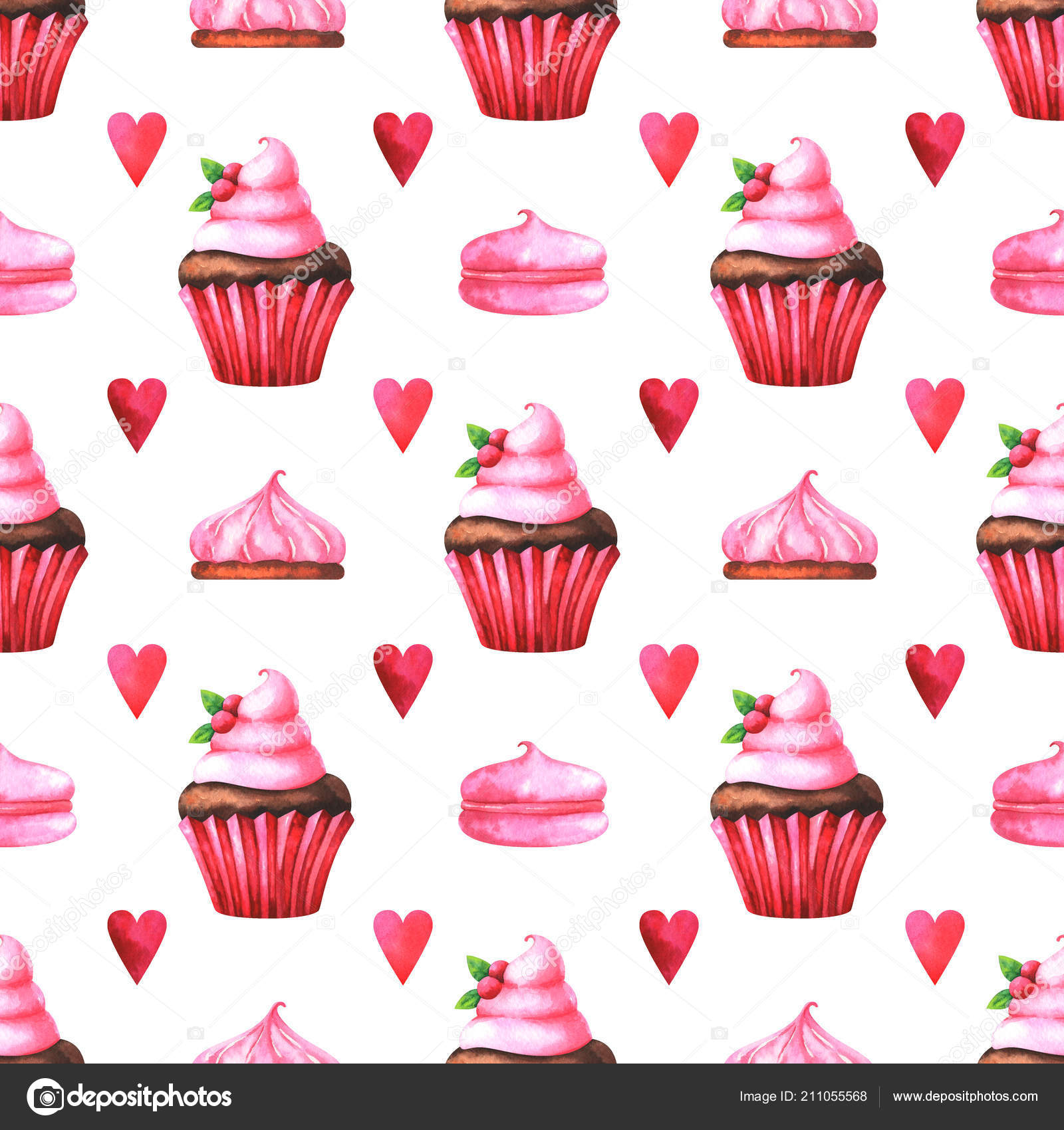Kırmızı Kalp Muffin Kırmızı Kalp Muffin