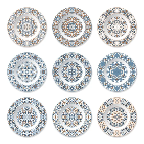 Dekoratif tabak seti