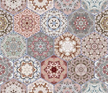 Altıgen set template