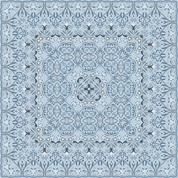 Alfombra de color persa. — Vector de stock