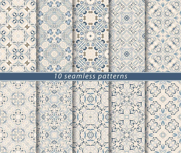 Seamless mönster i persisk stil. — Stock vektor