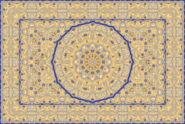 Alfombra de color persa. — Archivo Imágenes Vectoriales