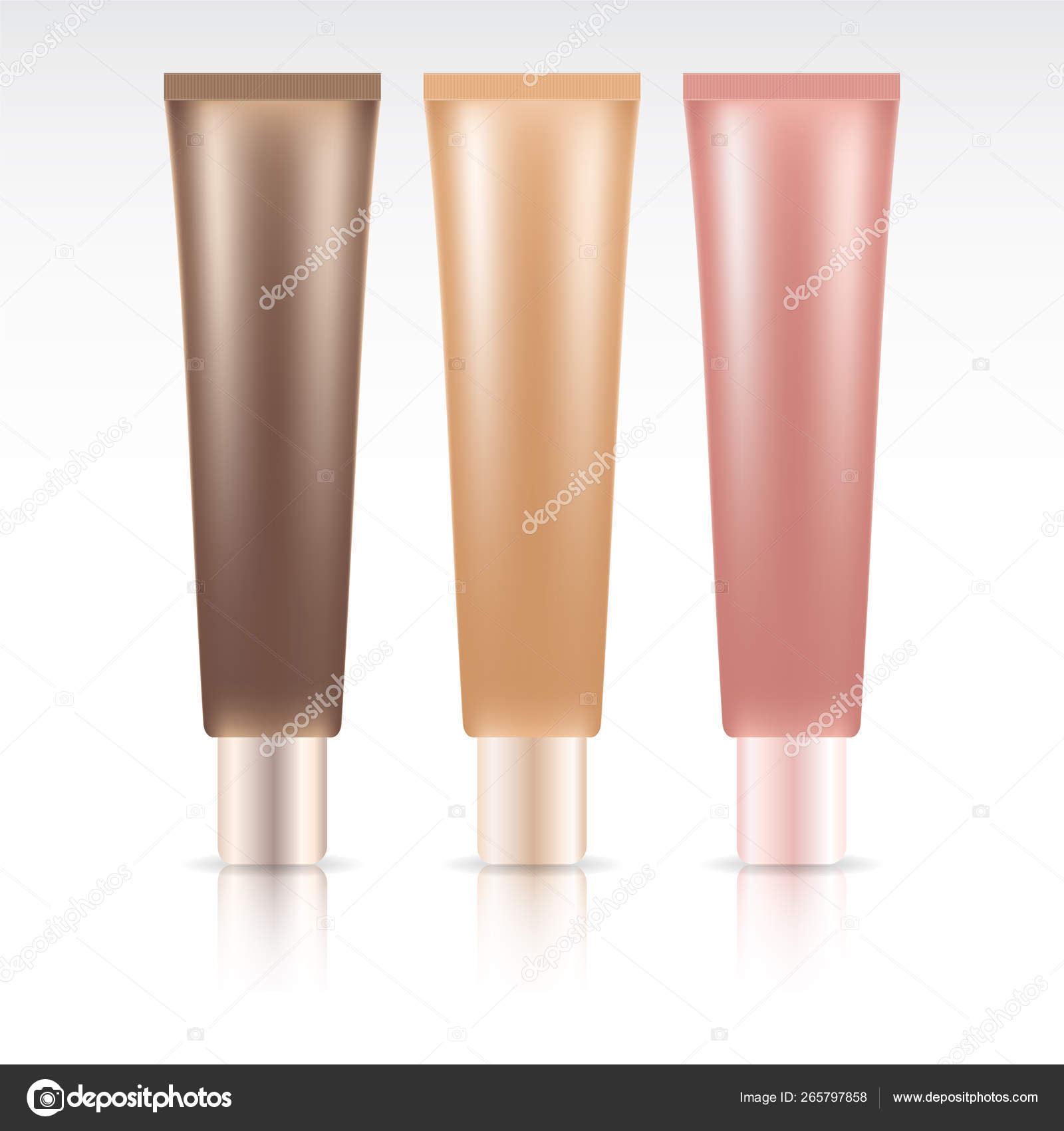 Download Mockup Cosmetic Tube Stock Vector C I0645495 Gmail Com 265797858 PSD Mockup Templates