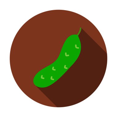 Salatalık düz daire simgesi