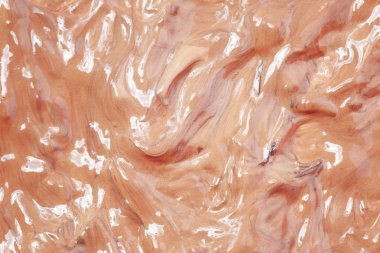 Sıvı temel, arka plan bej doku