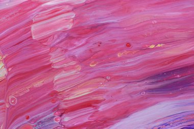 Oryantal tarzda bir soyut resim lüks pembe ve mor renk