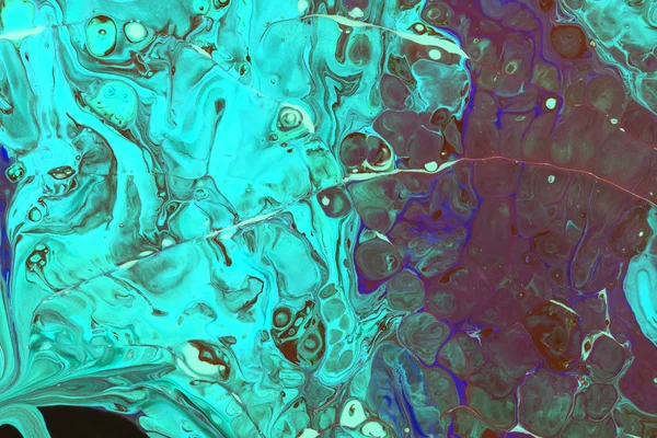 Abstrakt Bild Lyx Aquamarine Blå Färg Orientalisk Stil — Stockfoto