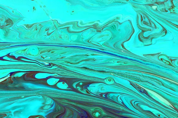 Obraz Abstrakcja Aquamarine Luksus Niebieski Kolor Stylu Orientalnym — Zdjęcie stockowe