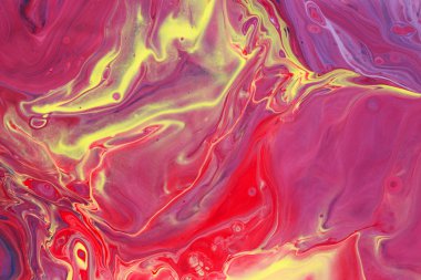 Lüks kırmızı bir boyanın soyut bir resmi.