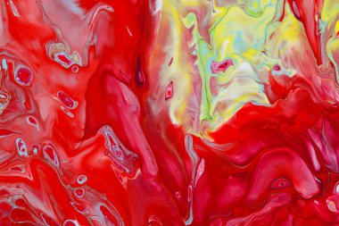 Oryantal tarzda renk kırmızı lüks ve kireç soyut bir resmi