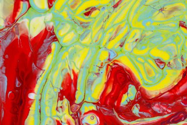 Oryantal tarzda renk kırmızı lüks ve kireç soyut bir resmi