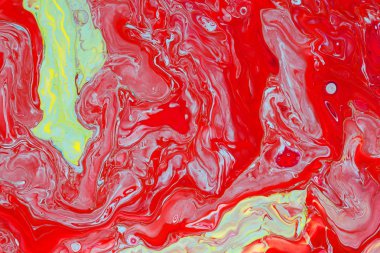 Oryantal tarzda renk kırmızı lüks ve kireç soyut bir resmi