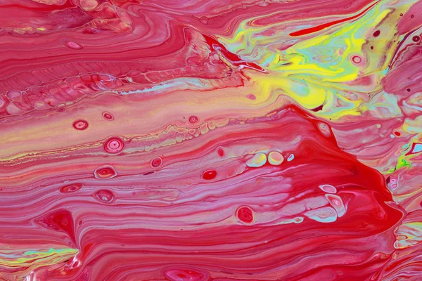 Абстрактная Картина Роскоши Красного Розового Цвета Восточном Стиле — стоковое фото