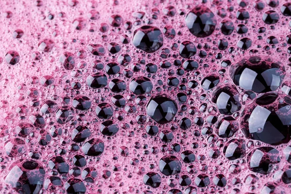 Tle różowy baniek mydlanych — Zdjęcie stockowe