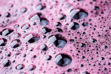 Pembe sabun köpüğü arka plan