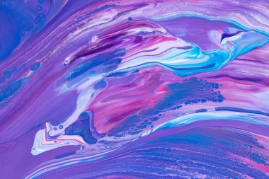 Pembe mavi renk boya