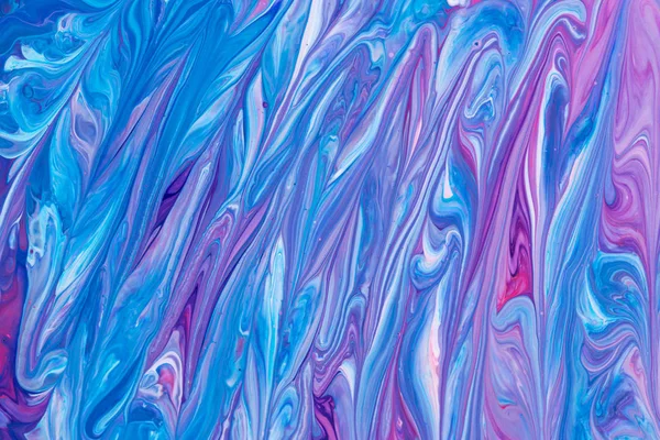 Pink blue color paint — Stock Photo, Image