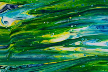 akrilik boya ile soyut resim