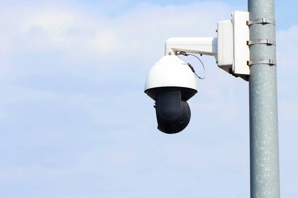 A câmara de vigilância — Fotografia de Stock