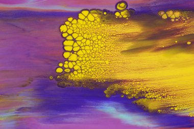 Akrilik boyaların soyut arkaplanı