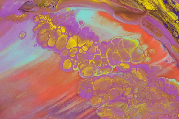 Akrilik boyaların soyut arkaplanı