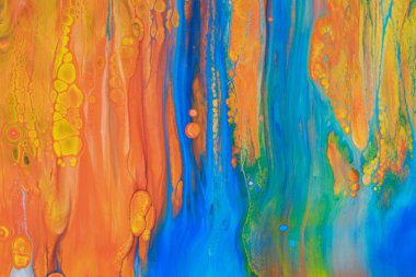 Akrilik boyaların soyut arkaplanı